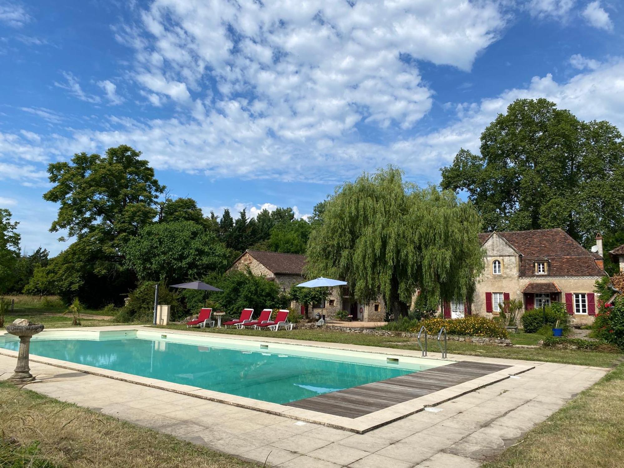 Prudhomat Sfeervol Vakantiehuis Op Landgoed Aan De Dordogne 빌라 외부 사진